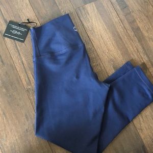 Navy Medium DYI Capri Leggings